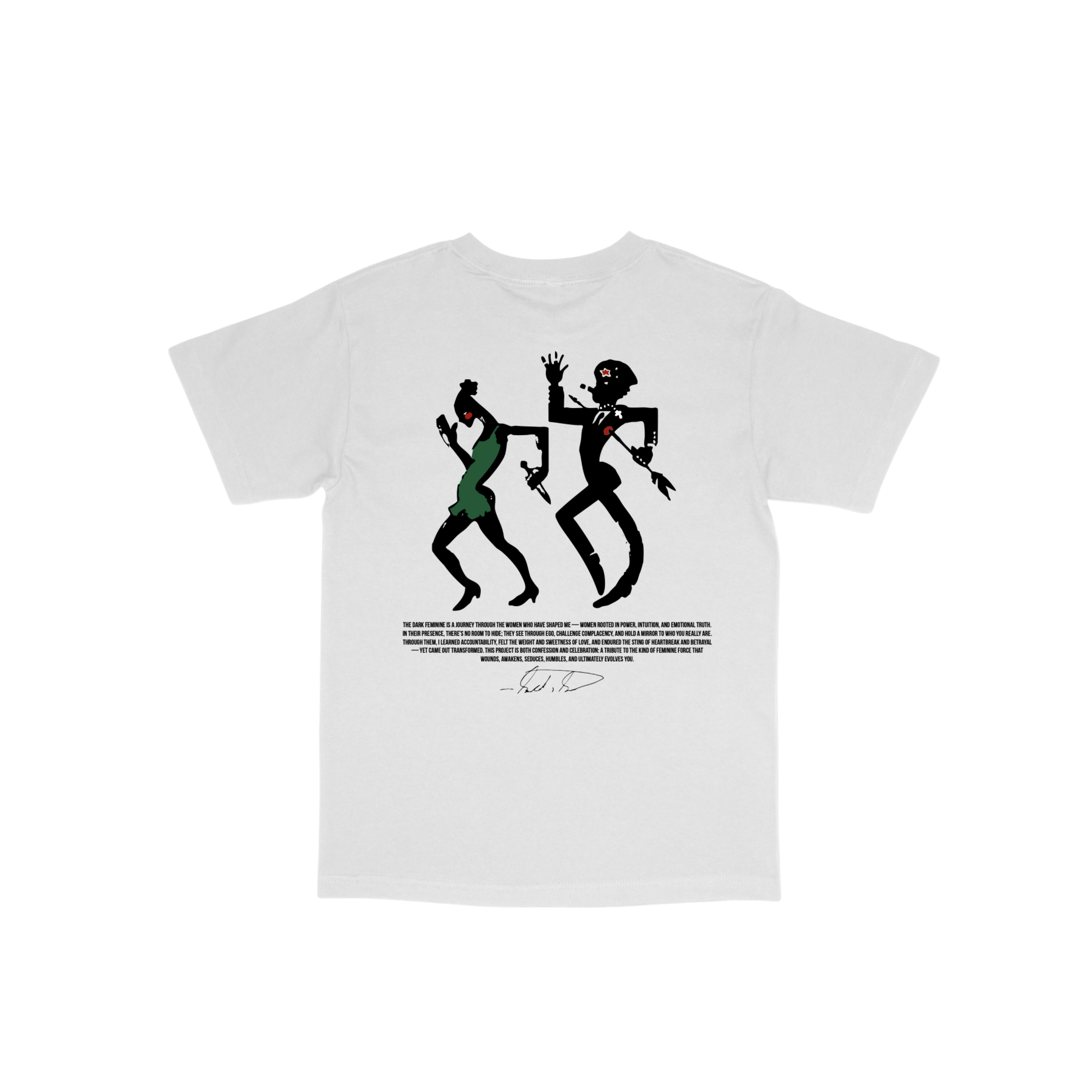 THE DARK FEMININE TEE - EN BLANC